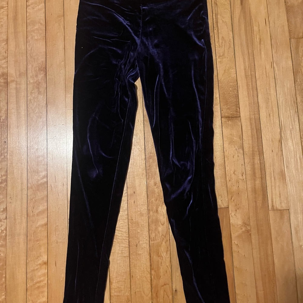 Velvet Purple Pants